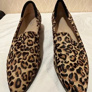 NWOB Dr. Scholl’s Leather Cheetah Shoes